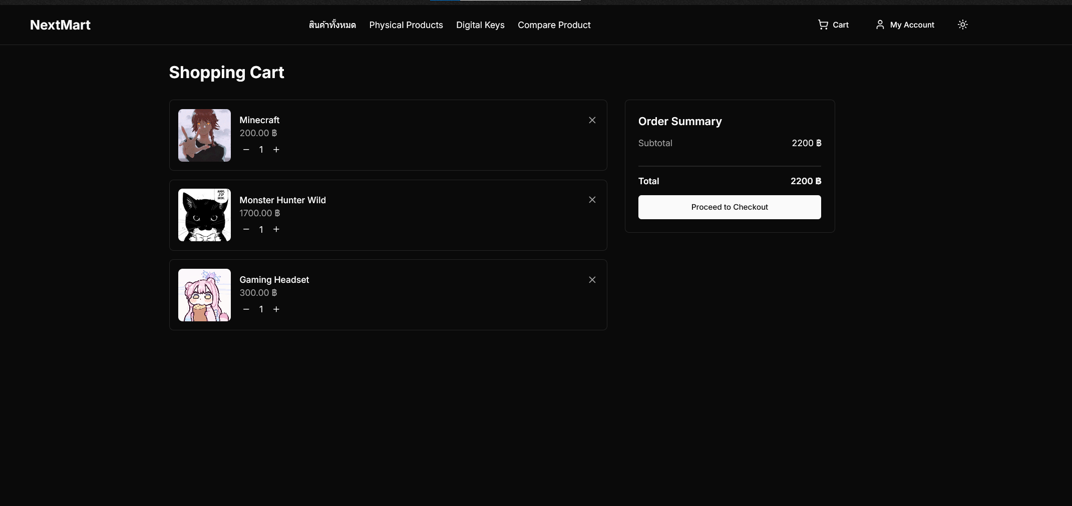 Checkout & order flow